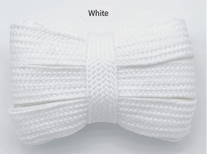 2cm Wider Flat Shoelaces New Casual Sneakers Laces for Shoes Fashion Rope Shoelace 100/120/140/160CM Shoes Accessories 1Pair