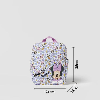 Mickey Mouse Canvas Backpack Large Capacity School Bag - Smarsty