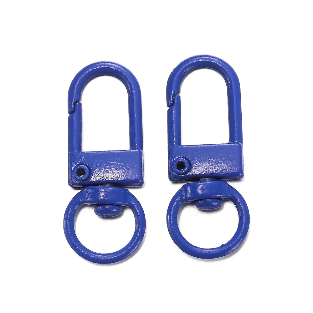 Colorful Alloy Snap Lobster Clasp Keychain Hooks Set - Smarsty