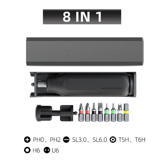 Precision Screwdriver Set 8 32 43 46 in 1 Torx Hex Phillips Magnetic Screwdriver Bit Phone Watch Laptop Mini Repair Tool Set - Smarsty