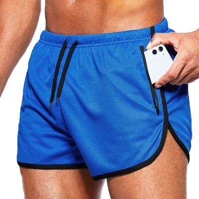 Men Sport Shorts Summer Sportswear Beach Jogging Short Pants Training Shorts Men Basketball Clothing Gym Fitness Running Bottoms - Smarsty