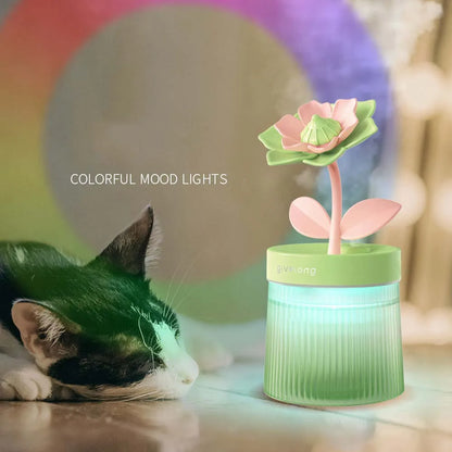 Portable USB Ultrasonic Aroma Diffuser With Colorful Lights - Smarsty
