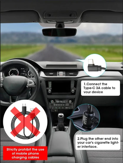 4K Dash Cam Night Vision With GPS Parking And WiFi - Smarsty