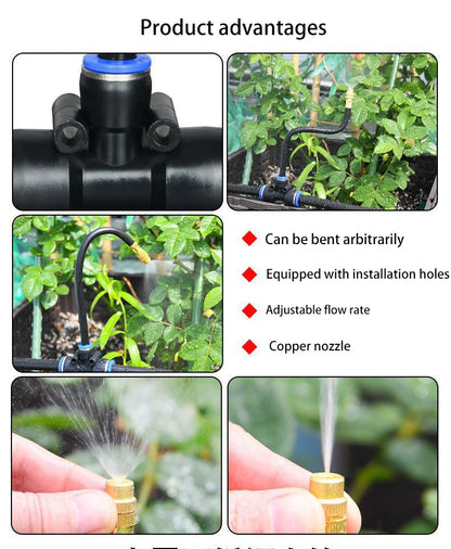 Universal Automatic Irrigation Sprinkler Kit for Efficient Watering - Smarsty