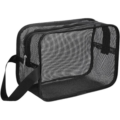 Mesh Shower Caddy Tote Bag Cosmetic Organizer Spacious - Smarsty