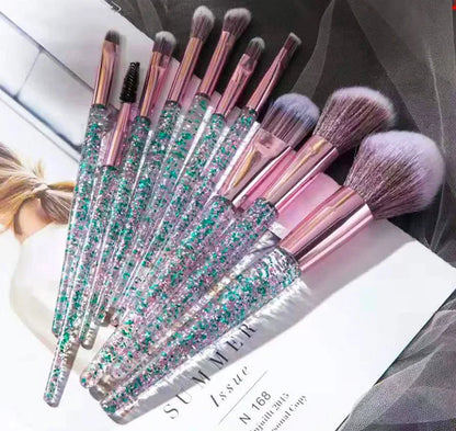 10PCS Professional Makeup Brush Set for Flawless Application - Smarsty
