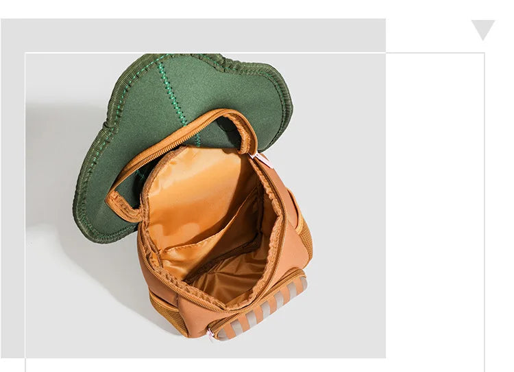 Cute Mushroom Backpack For Kids Cartoon Pink Preschool Bag - Smarsty