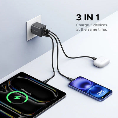 30W GaN USB C PD Fast Charger Ultra Compact PowerDelivery - Smarsty
