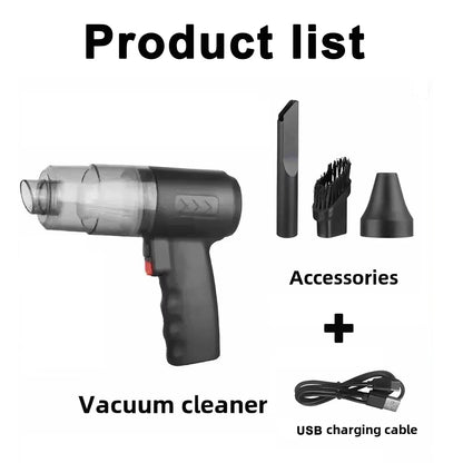 USB Charging Car Vacuum Cleaner High Power Auto Cleaning - Smarsty