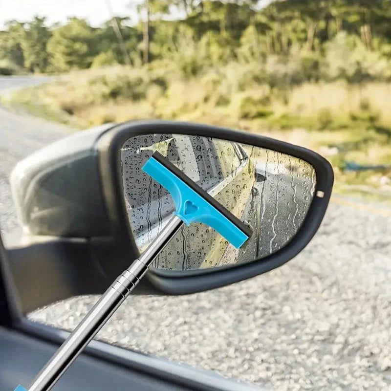 Telescopic Handle Rearview Mirror Wiper Cleaning Tool - Smarsty