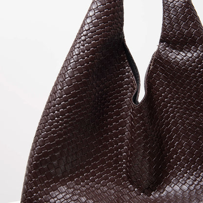 Elegant Retro Shoulder Bag Women Large Tote Everyday - Smarsty