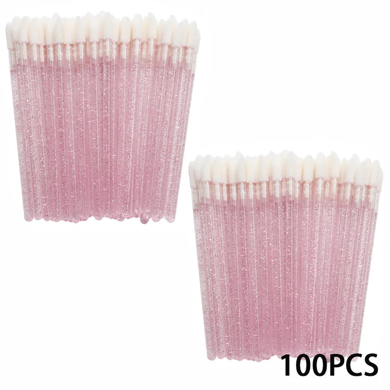 Disposable Lip Brush Applicator Wands for Makeup Precision - Smarsty