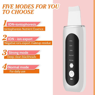Electric Scraping Machine for Pore Cleaning and Skin Rejuvenation - Smarsty