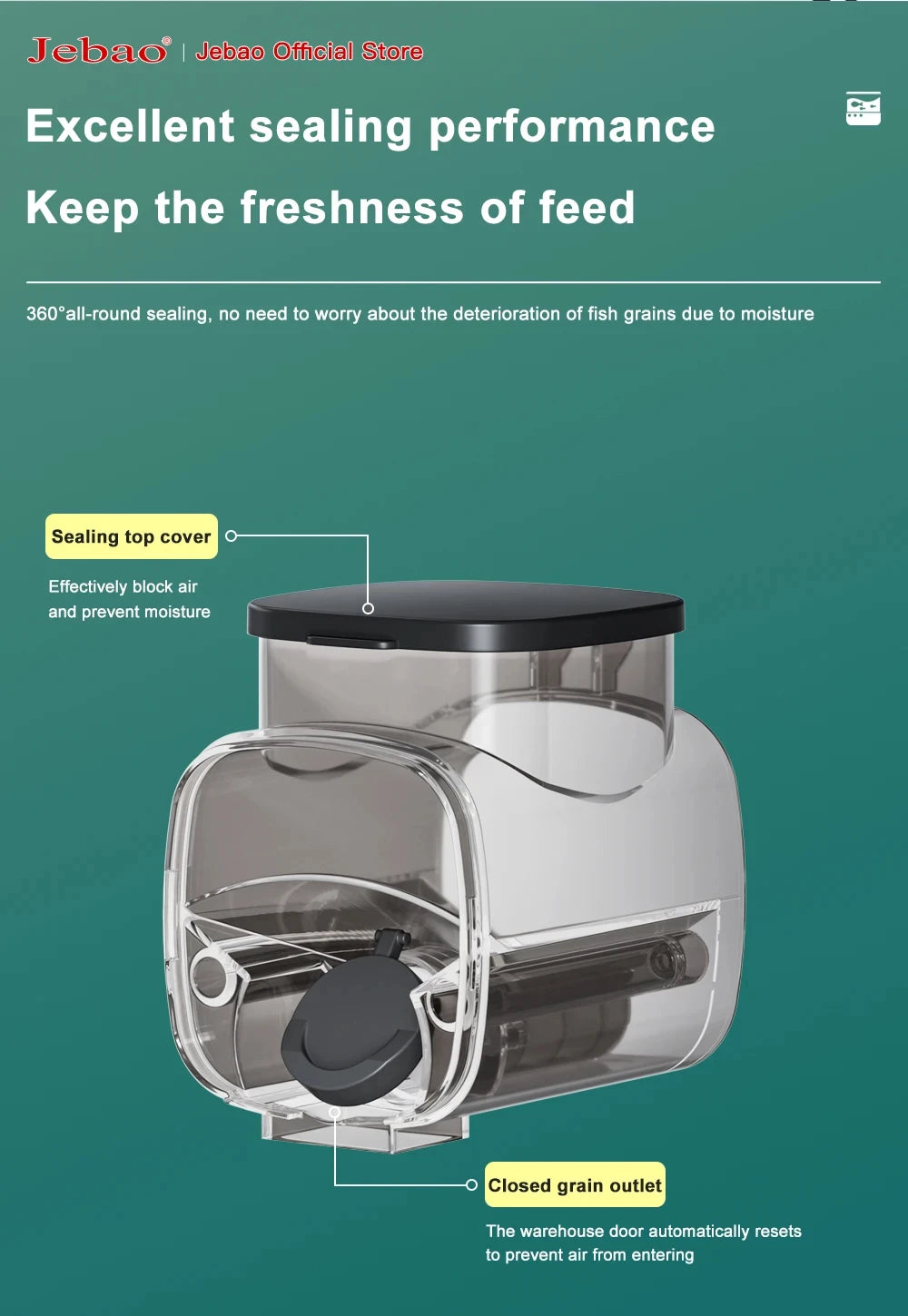Intelligent Automatic Fish Tank Feeder with Wifi Control - Smarsty
