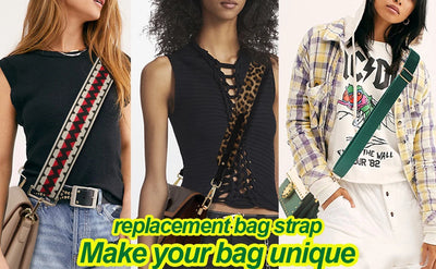 Purse Strap Handbags Crossbody Women Adjustable Replacement Bag Belt Guitar Straps Printing Detachable Sling Shoulder Strap - Smarsty