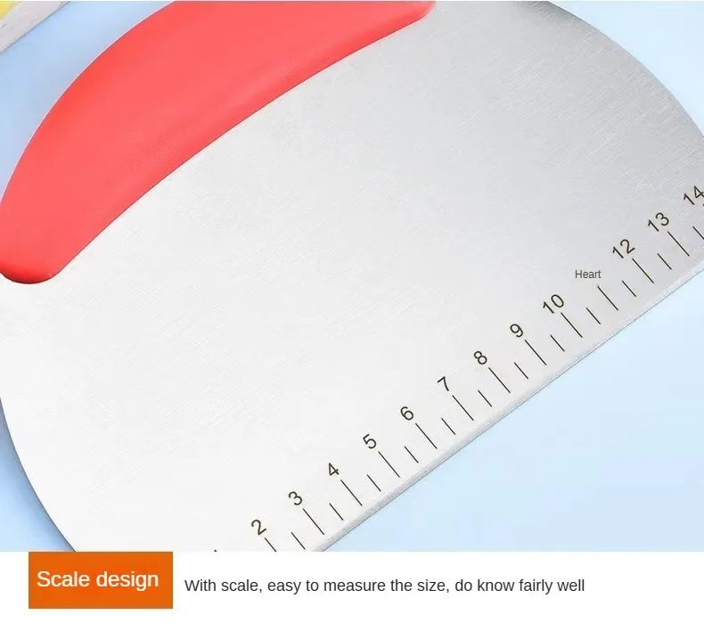 Stainless Steel Flour Cutter with Measurement Scale - Smarsty