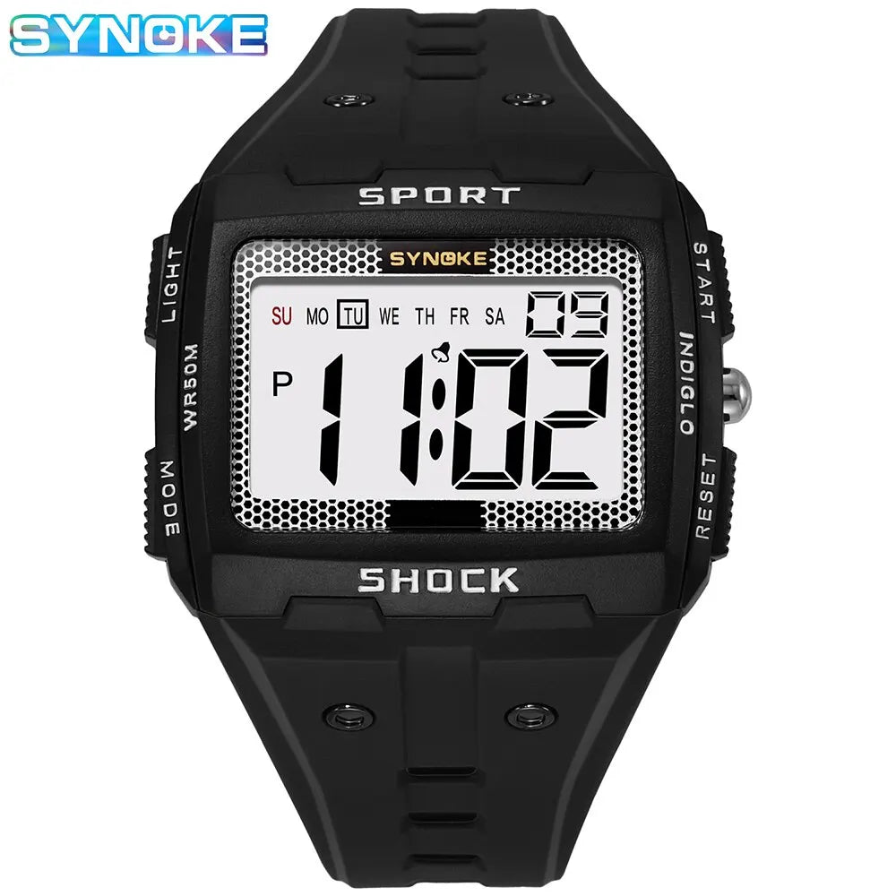 SYNOKE Waterproof Sports Watch with Night Glow Feature - Smarsty