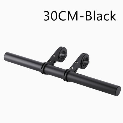 10/20/30cm Bicycle Handlebar Extended Bracket MTB Headlight Mount Extented Bar Road Mountain Bike Handlebar Extender Rack Parts