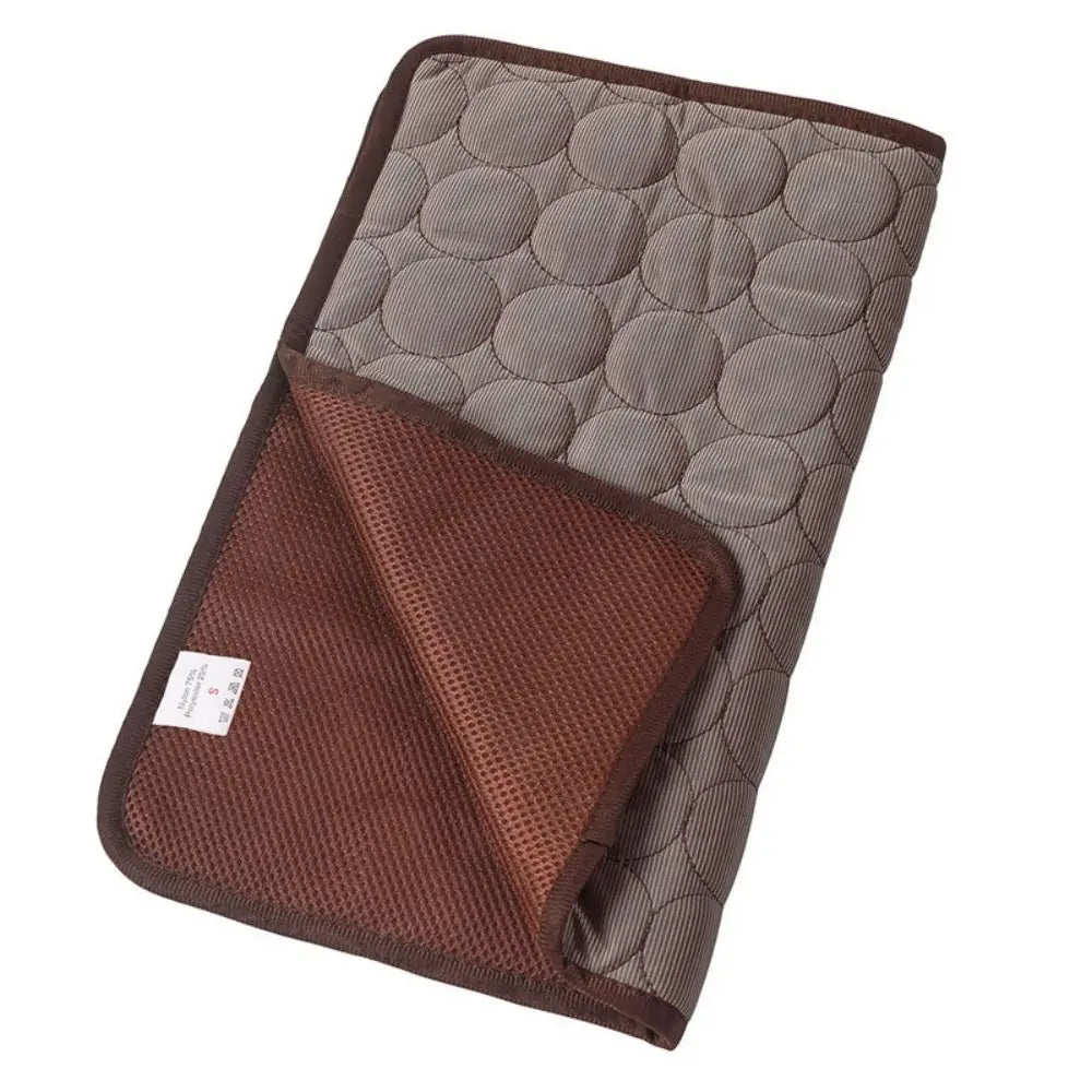 Cooling Summer Dog Mat Breathable Pet Bed Washable - Smarsty