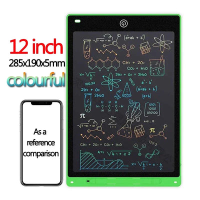 10/12/inch LCD Writing Tablet Drawing Board Kids Graffiti Sketchpad Toys Handwriting Blackboard Magic Drawing Board Kid Toy Gift - Smarsty