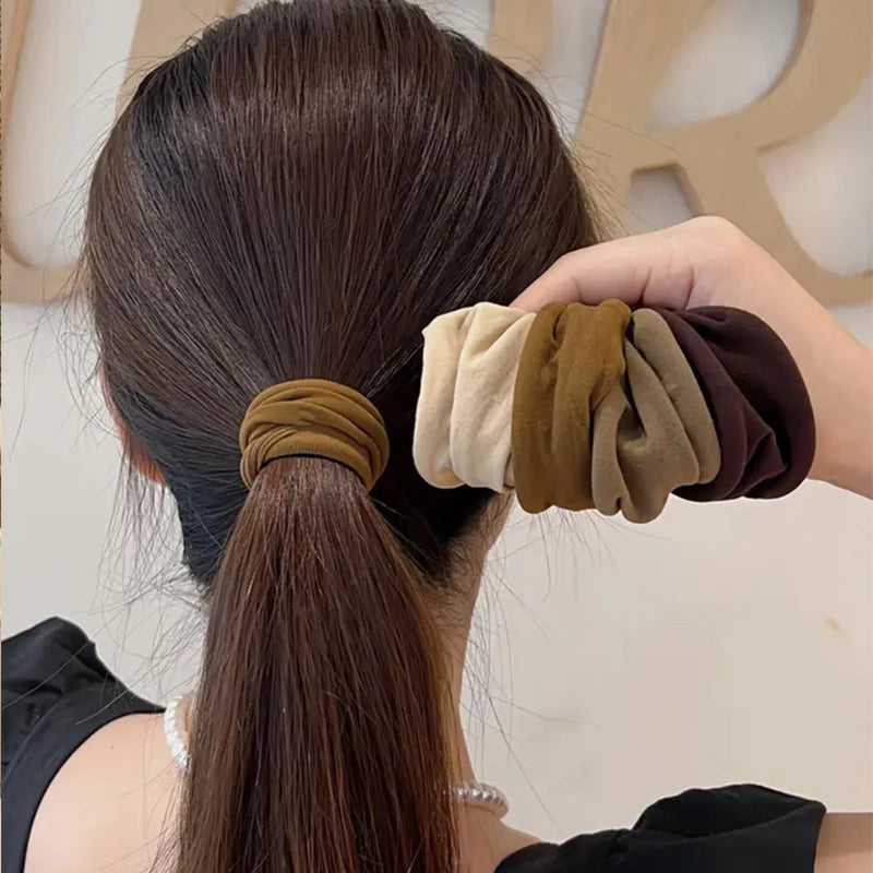Widen Thick Hair Bands Set Ponytail Holders For Women - Smarsty