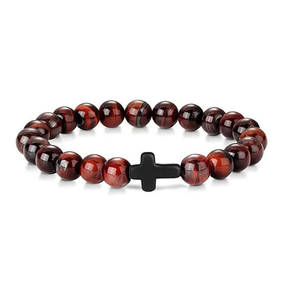Natural Stone Meditation Bracelet for Yoga and Prayer - Smarsty