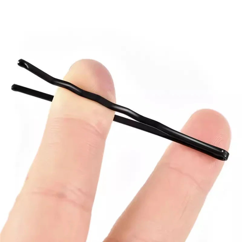 Black Bobby Pins Set for Effortless Hair Styling - Smarsty