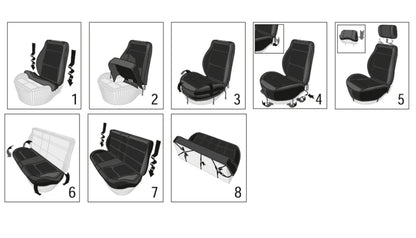 Universal Car Seat Covers Four Seasons Protection Polyester - Smarsty