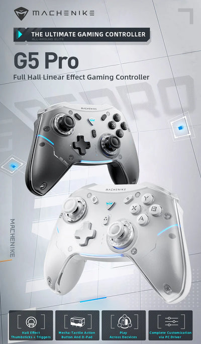 Wireless Gaming Controller with Hall Trigger for Switch and PC - Smarsty