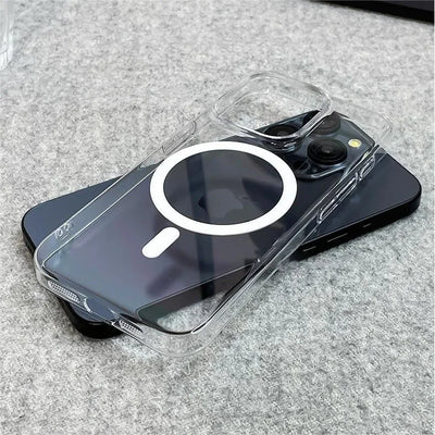 Ultra Thin MagSafe Transparent Case For IPhone - Smarsty