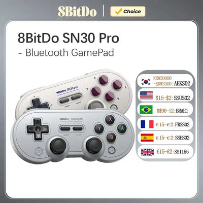 8Bitdo SN30 Pro Bluetooth Gamepad for Nintendo Switch - Smarsty