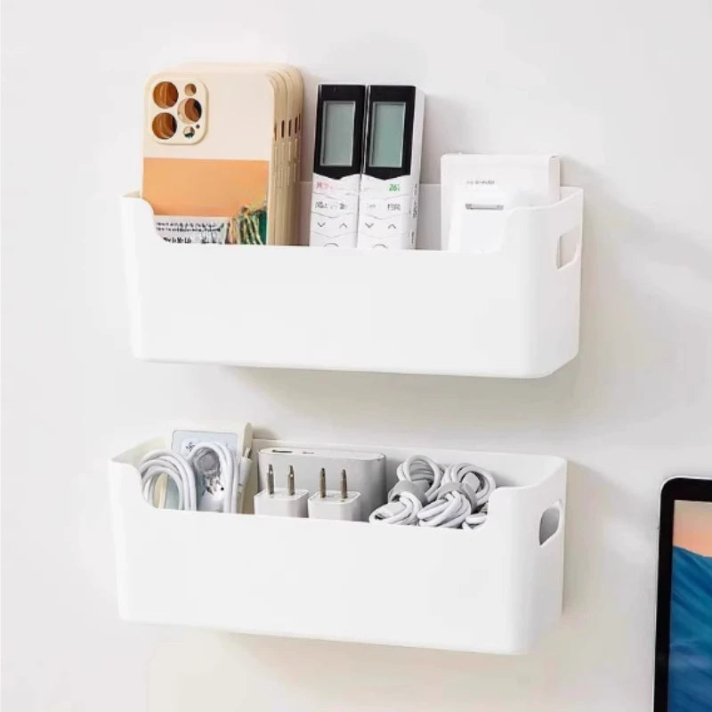 Non Perforated Cling Film Rack Inside Cabinet Wall Shelf Shelves Spice Rack Dish Drying Rack Cabinet Door Organiser for Kitchen