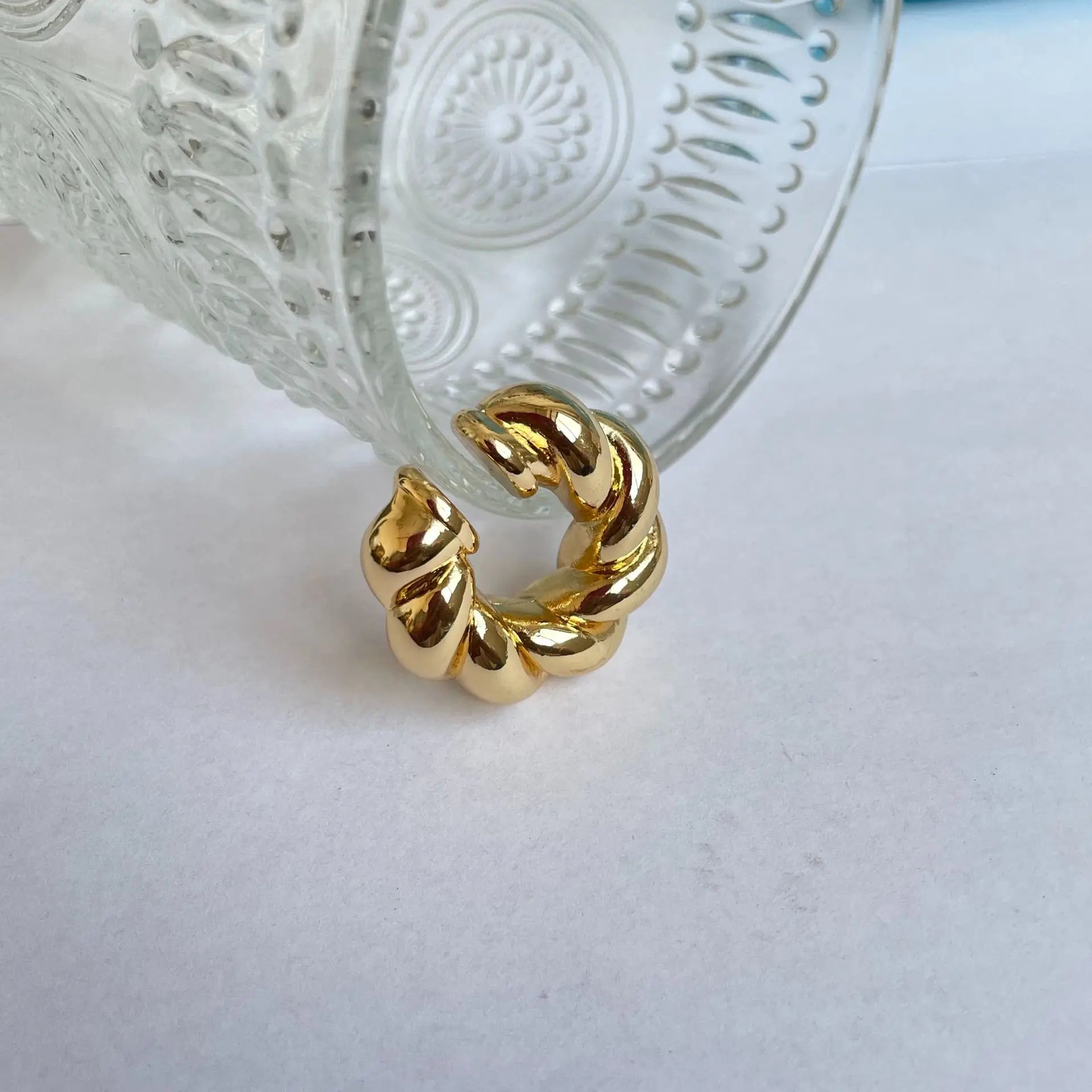 Trendy Vintage Geometric Clip Earrings for No Piercing Style - Smarsty