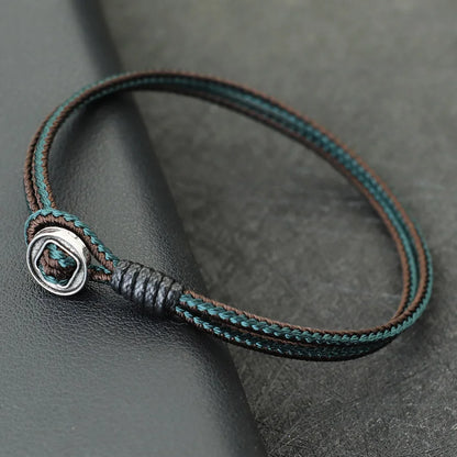 Grade A Weaven String Bracelet For Men Casual Outdoor Use - Smarsty