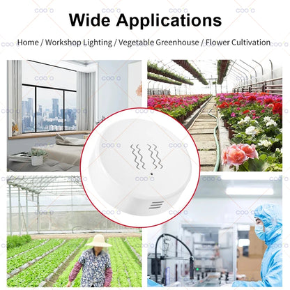 Tuya Zigbee Smart Vibration Sensor Detection Smart Life App Notification Real-Time Motion Shock Alarm Record