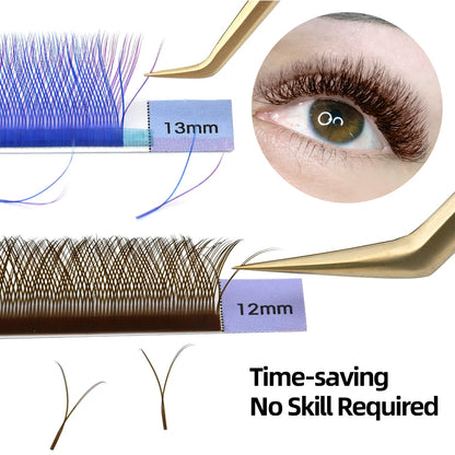 NAGARAKU YY Shape Premium Eyelash Extensions for Natural Look - Smarsty