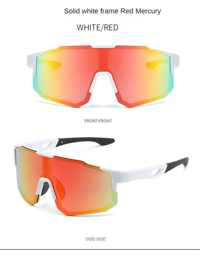 Cycling Sunglasses Sports Cycling Glasses Bike Eyewear MTB Dark Glasses Outdoor Bicycle Goggles for Men Women Sunglasses UV400 by Smarsty