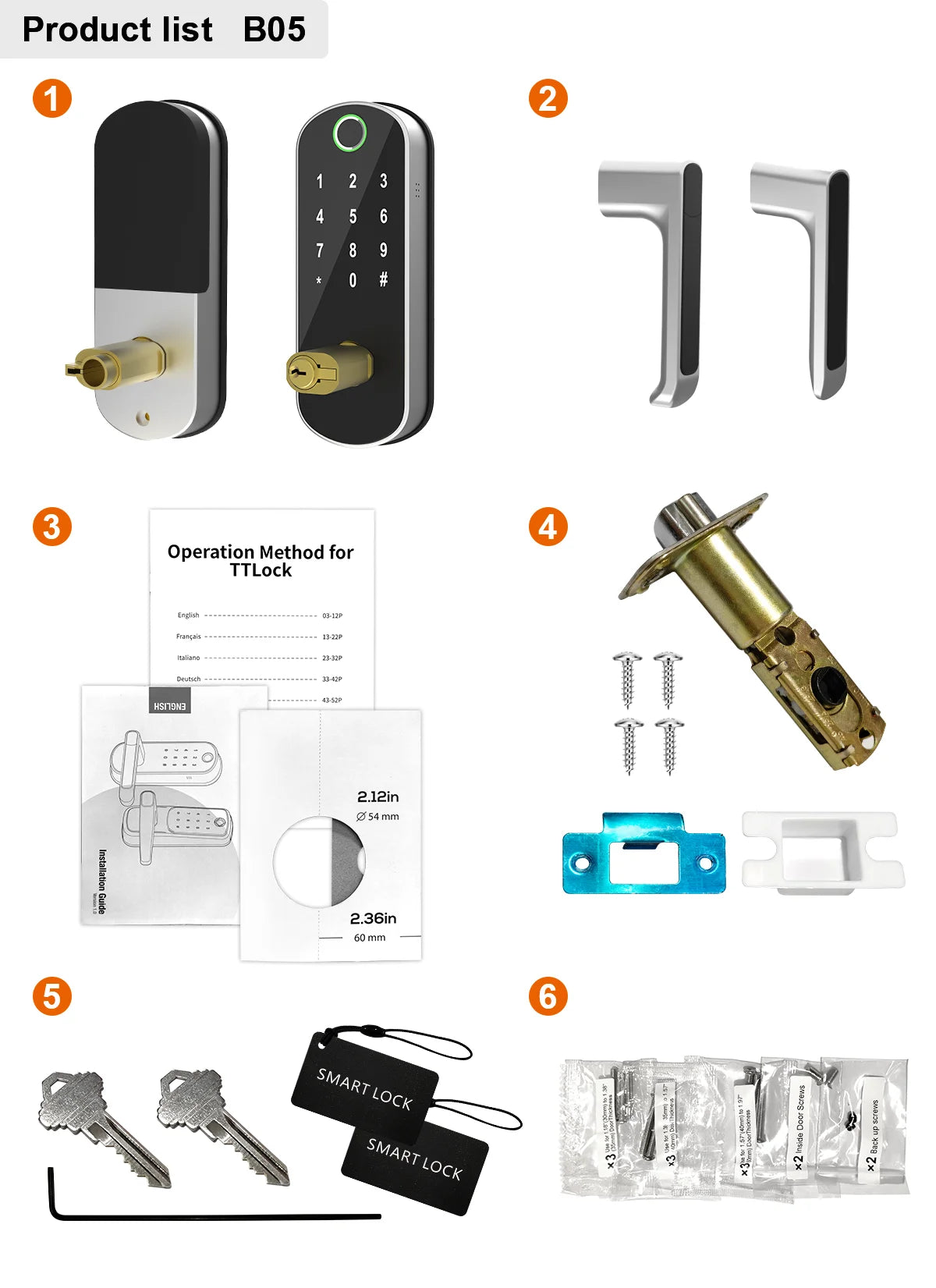 Smart Fingerprint Door Lock with WiFi Remote Access - Smarsty