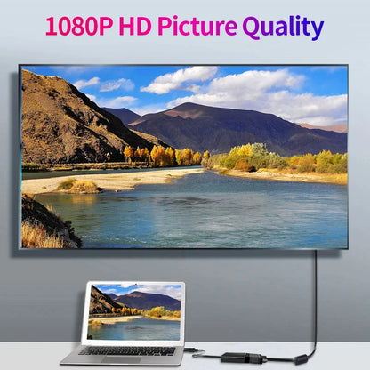 DisplayPort to VGA Adapter 1080P Male to Female Converter - Smarsty