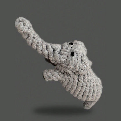 Hand-Woven Cotton Rope Dog Toy for Strong Chewers - Smarsty