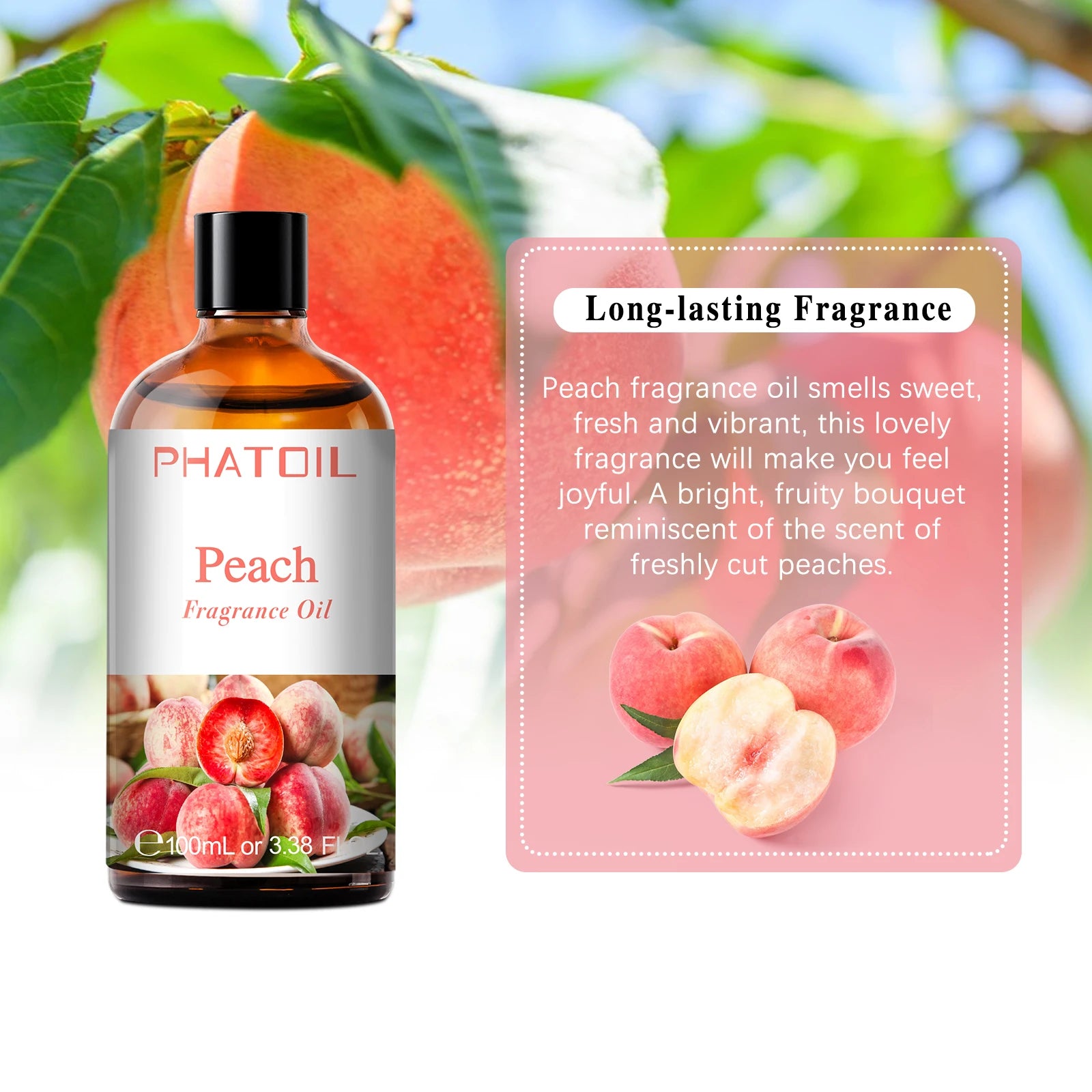 PHATOIL 100ml Aromatherapy Fragrance Oil Pure Essential Oils - Smarsty