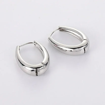 Vintage Metal Drop Earrings for Women - Classic Party Jewelry - Smarsty
