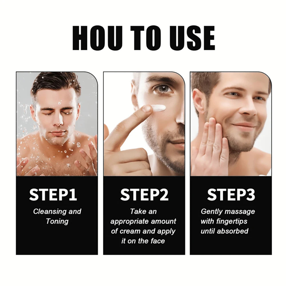 Men's Retinol Face Moisturizer for Anti-Aging and Pore Shrinking - Smarsty
