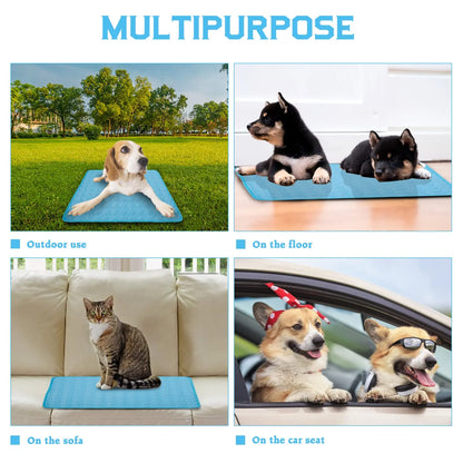 Large Dog Cooling Mat for Summer Comfort - Smarsty