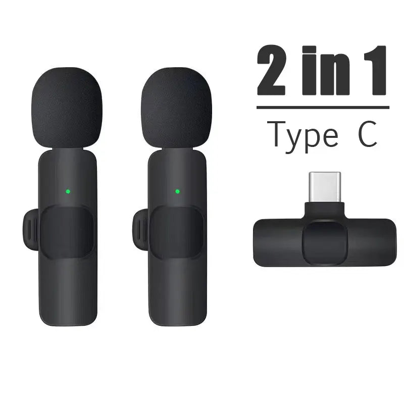 Wireless Lavalier Microphone for iPhone and Android - Smarsty