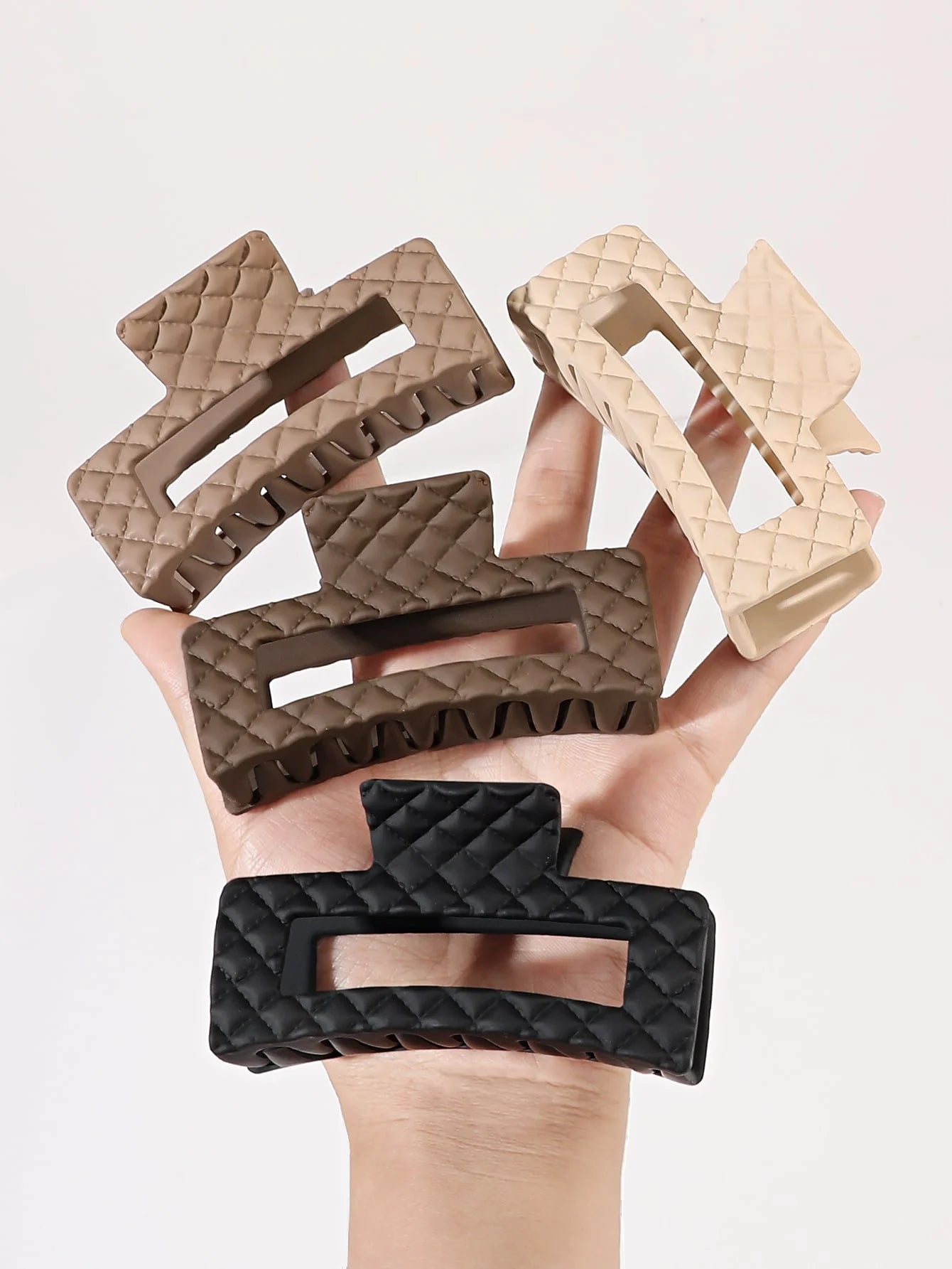 Big Hair Claw Clips Strong Nonslip Grip For Thick Hair - Smarsty