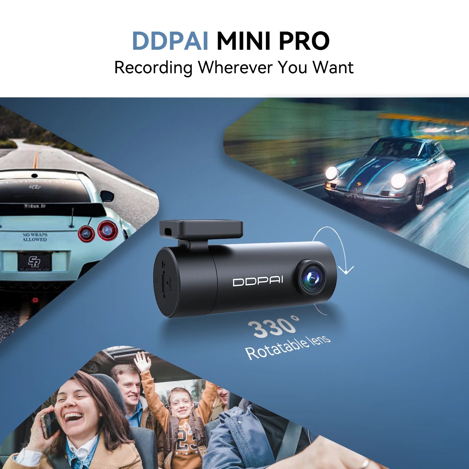 WiFi Car Dash Cam With Night Vision 1296P Ultra Pro - Smarsty
