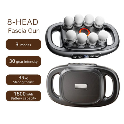 16-Head Fascia Gun High-Frequency Vibration Body Massage Gun Back and Waist Massager Neck Shoulder Massager Muscle masajeador - Smarsty