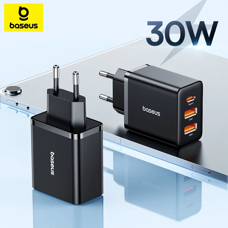 30W USB Type C PD Fast Charger For iPhone Androids - Smarsty