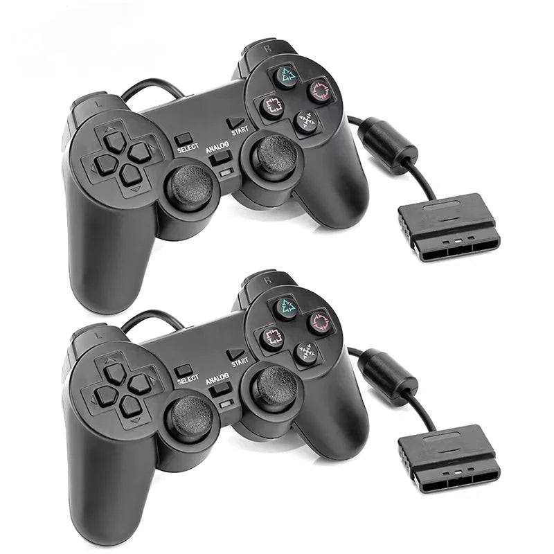 Wired Analog Gamepad Controller for PS2 with Dual Shock - Smarsty